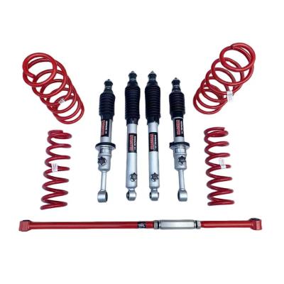 China Steel unadjustable suspension lift kit for PRADO 120 LAND CRUISER for sale