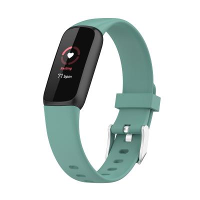 China Soft Rubber Sports Silicone Strap Strap Band for fitbit luxury, Smart Watch Accessories for fitbit luxury band for sale