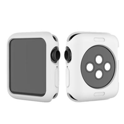 China Apple Watch Case Used For Watch Protector To Prevent Scratches Silicone Apple Watch Protector for sale