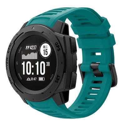 China Smart watches 22mm for Garmin Instinct Watchband Sports Silicone Watch Strap Men's Replaceable Wrist Strap Strap for sale