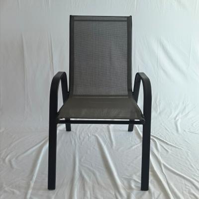 China Foldable Hot Selling Outdoor Patio Metal Stack Chair for sale