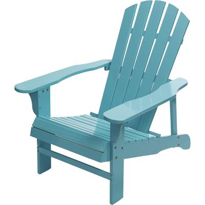 China Portable Outdoor Garden Beach Chair Adirondack Material PP Plastic Wooden Chairs for sale