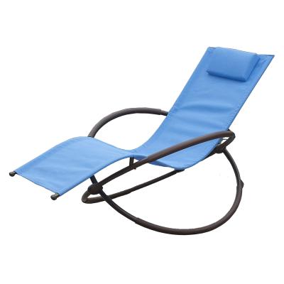 China Swing Swing Dining Outdoor Garden Patio Recliner Weightless KD Sofa Rocking Chair for sale