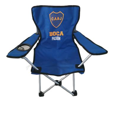 China Foldable High Quality Hot Selling Child Camping Chair, Arm Cup Holder Folding Cartoon Design Camping Chair for sale