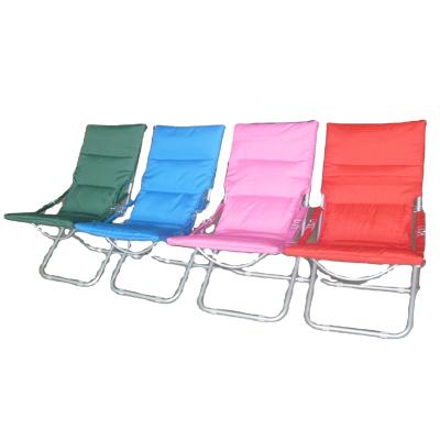 China Best Selling Outdoor Garden Beach Camping Easy-carry Folding With Pillow Recliner Sun Sofa Scissor Chair for sale