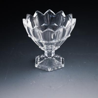 China Viable Wholesale High Quality Glass Cup Ice Cream Dessert Bowl for sale