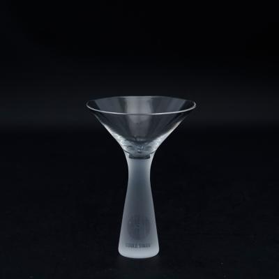 China Single Blown Product 160ml Crystal Glassware Blown Wine Glass BF648 for sale