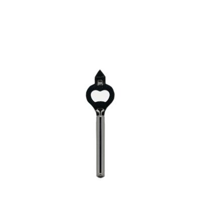 China SS013 Modern Stainless Steel Wine Cocktail Tool Black Plated Bottle Opener for sale