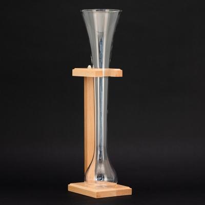 China Prodcuct 875ml Borosilicate Beer Glass Blown Yard With Stand BF418 for sale