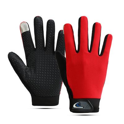 China Men Touch Screen Driver Unisex Full Finger Motorcycle Outdoor Exercise Gym Cycling Others Sports Leather Pack Gloves for sale