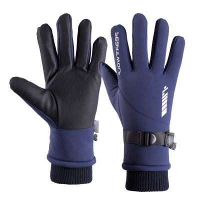 China Warm Twill Winter Ski Motorcycle Bike Gloves That Can Touch The Screen for sale