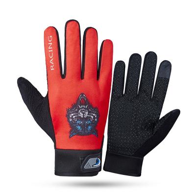 China Cycling OEM Logo Full Finger Cycling Mountain Custom Full Finger Gloves Unisex Bike Racing Gloves Other Outdoor Sport for sale