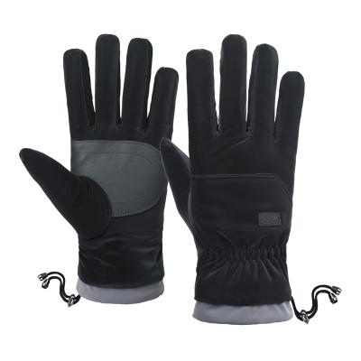 China Durable High Quality Full Finger Winter Keep Warm Mix Black Touch Screen Snow Gloves Ski for sale