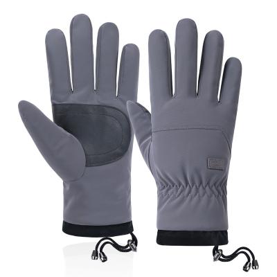 China Sports Competition Wear-resistant Running Winter Twill Touchscreen Bicycle Windproof Gloves for sale