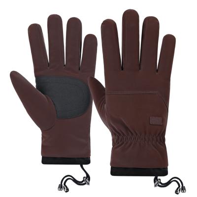 China Wholesale Customized TWILL Winter Bicycle Pulling Wear-resistant Warm Windproof Outdoor Sports Gloves for sale