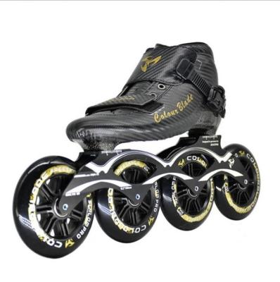 China PVC New Design Adjustable Inline Skates For Adults Professional Full Carbon Inline Skates for sale