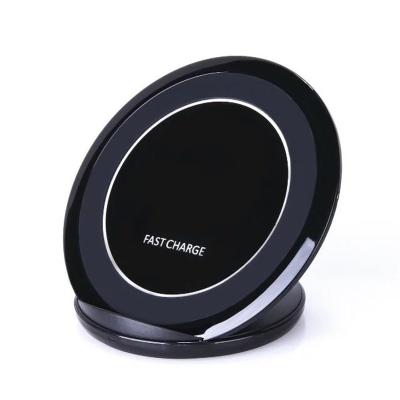 China S7 Fast QI Wireless Charger Quick Charging For  S8 S9 S10 Iphone 8 Plus X for sale