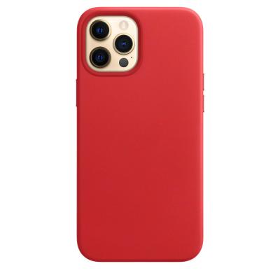 China Gevallen van het de Telefoonsilicone van het douanepu Leer de Mobiele Magnetisch voor iPhone 12pro 13 Te koop