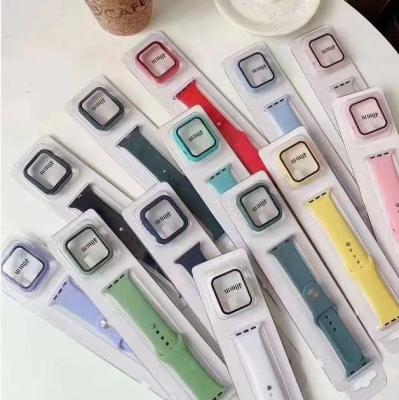 China Correia de relógio 2 do silicone da faixa de relógio 40mm de Apple em 1 24g impermeável à venda