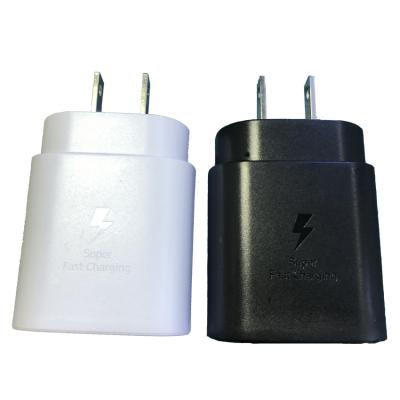 China 25W PD 3 Pin Plug USB Charger Plug Type C Fast Charger TA800 For  for sale