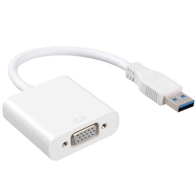 China Cable convertidor adaptador USB 3.0 a VGA de 20 cm con chipset en venta