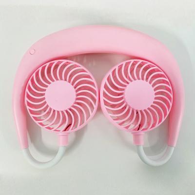 China Portable Usb Lazy Hanging Neck Fan Mini For Student Dormitory for sale