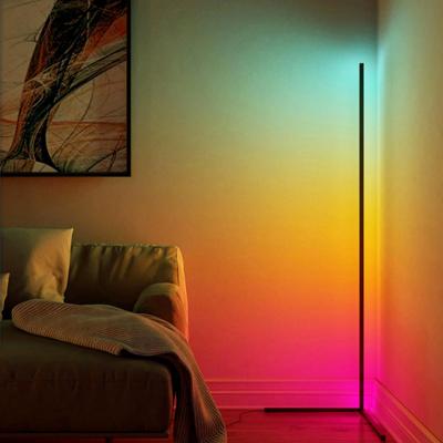 China Magic RGB 12 Watt Color Changing Remote Control RGB RGBW Color Changing IR Phone APP Control IFI Smart LED Remote Corner Street Lamp For Anchor Live Broadcast for sale