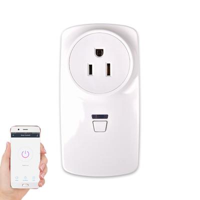 China Timing and Countdown USA Style Tuya App and Voice Remote Control Smart Socket 2.4GHz WIFI with Timing and Countdown for sale