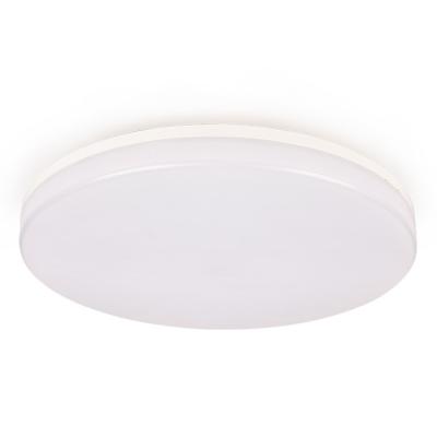 China Simple Install Modern Microwave Detector Lamp 100lm/w IK08 IP54 Waterproof Round Square LED Ceiling Light for sale