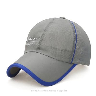 China COMMON quick-dry hat polyester baseball cap lightweight outdoor sports sunshade fishing hat for sale