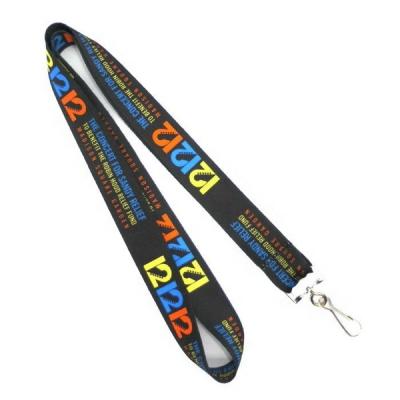 China Polyester Fashion Custom Sublimation Printed Lanyard With Logo Custom Advertising/Promotion/Reading Event Gifts for sale