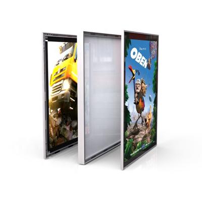 China AF9A Silm Mall Advertising Aluminum Frame Led Light Box for sale