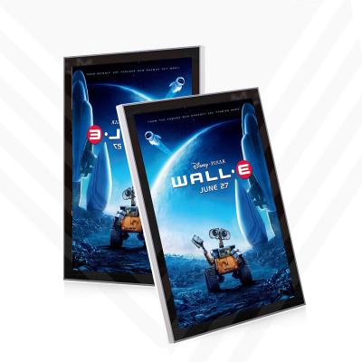 China Frame Edgelight AF12A Aluminous Magnetic Type Single Side Video Advertising To Advertise Display for sale