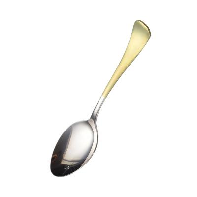 China 5pcs Household Spoon Pure Titanium Colorful Spoon Viable Hot Selling Small Spoon for sale