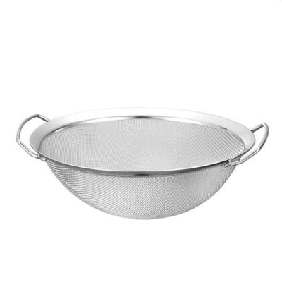 China Good Stainless Steel Mesh Strainer For Kitchen Food, Tea Coffee, Noodle Strainer Kitchen Sustainable Household Utensils for sale