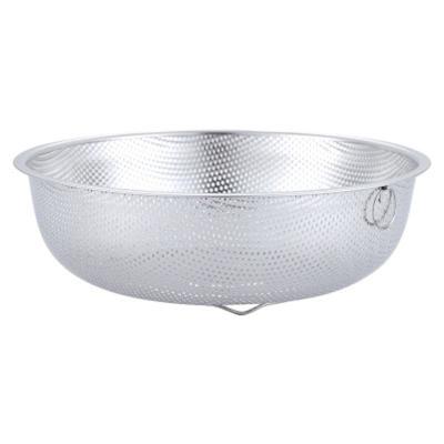 China Stainless Steel Strainer Basin Fruit Vegetable Strainer Viable Washing Colander for sale