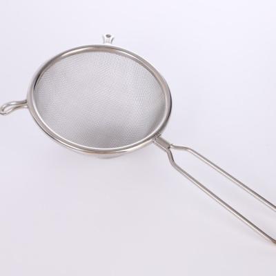 China Viable Kitchen Colander Good Mesh Ladle Strainer Skimmer Spoon For Frying Baking Cooking for sale