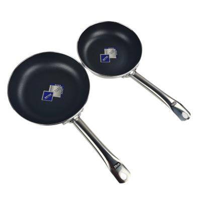 China Sustainable High Quality Cookware Frying Pan Non-Stick Fry Pan Deep Aluminum Pan for sale