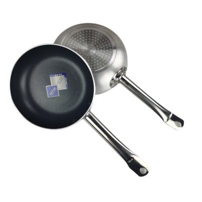 China Sustainable Cookware Household Kitchen Aluminum Cooking Pan Nonstick Fry Pan for sale