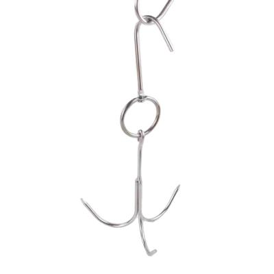 China Viable Good Quality Meat Hook Food Hook Stainless Steel Kitchen Hanging Hooks for sale