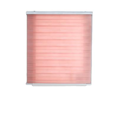 China Modern Blind Cloth Gauze Cloth Pure Pink Curtains Hot Selling H. Cheng Home 2021 Blackout Blackout Curtain Plain Shutters For Living Room for sale