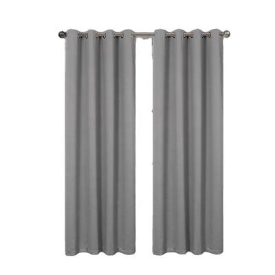 China Hot Selling Blackout Polyester Blackout Curtain Window Curtains Fabric Wholesale 100% Colorful Cortines for sale