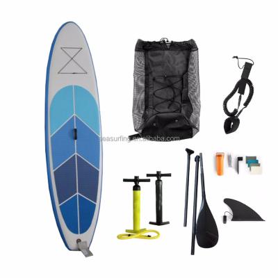 China 2018cute design PVC+EVA inflatablestandup paddleboard on sale for sale