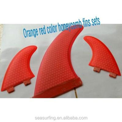 China Installed fiberglass or carbonfiber or bamboo surfboard fins 2015 2+1 fins longboard surf fins on sale~ for sale