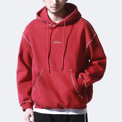 China custom Anti-wrinkle hoodies manufacturers design tech fleece logo hoodies embroidered oversized hoodies men for sale