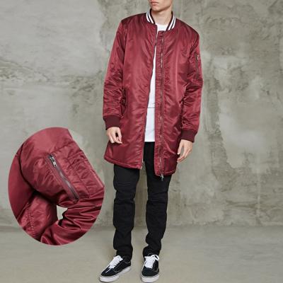 China OEM Manufacturer Aplet Flight Jackets 100% Breathable Nylon Bomber Jackets Men for sale