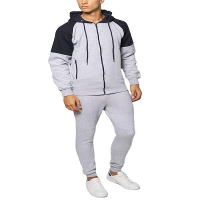 China Custom Made High Quality Sports Antibacterial Tracksuit Sweatsuit Mens Fitted Tracksuit for sale