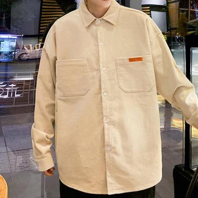 China The chic version of the 2020 new CIA style men's shirt FB style loose shirt long-sleeved shirt for man's chic version for sale