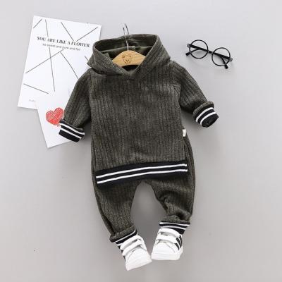 China 2pcs spring and autumn style hooded 2023 antibacterial boys girls suit along foreign middle school children sets new sports letter hood for sale