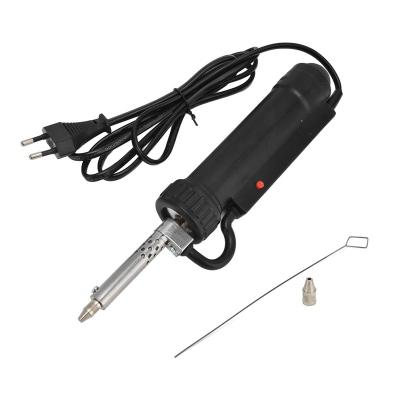 China Plastic Stainless Steel Auto Electric Suction Pump Tool AC220V EU Plug + 30W ADT 6 Tin Sucker Electric Suction Gun for sale